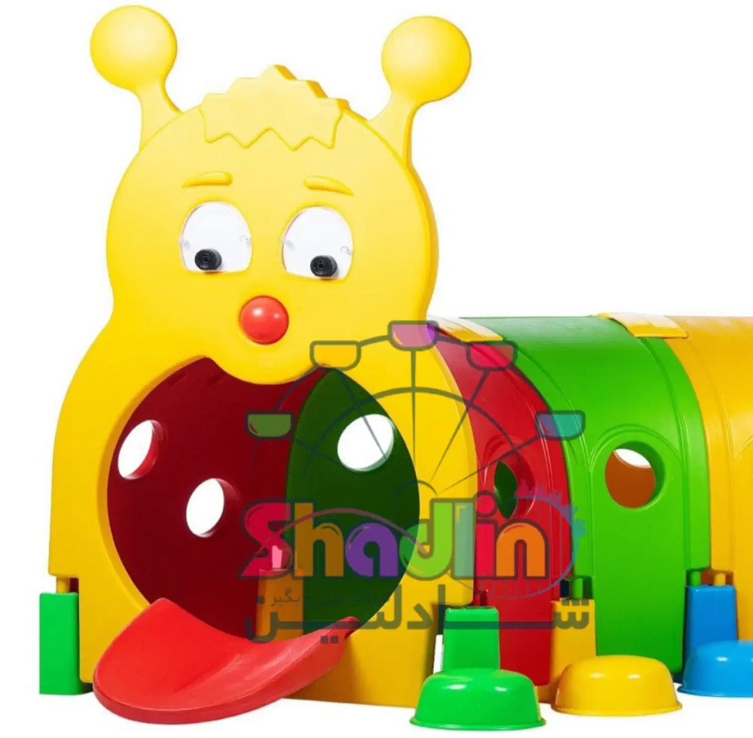 تونل بازی هزارپاکودک/تجهیز خانه کودک/مهد/شادلین|اسباببازی|رامسر, |دیوار