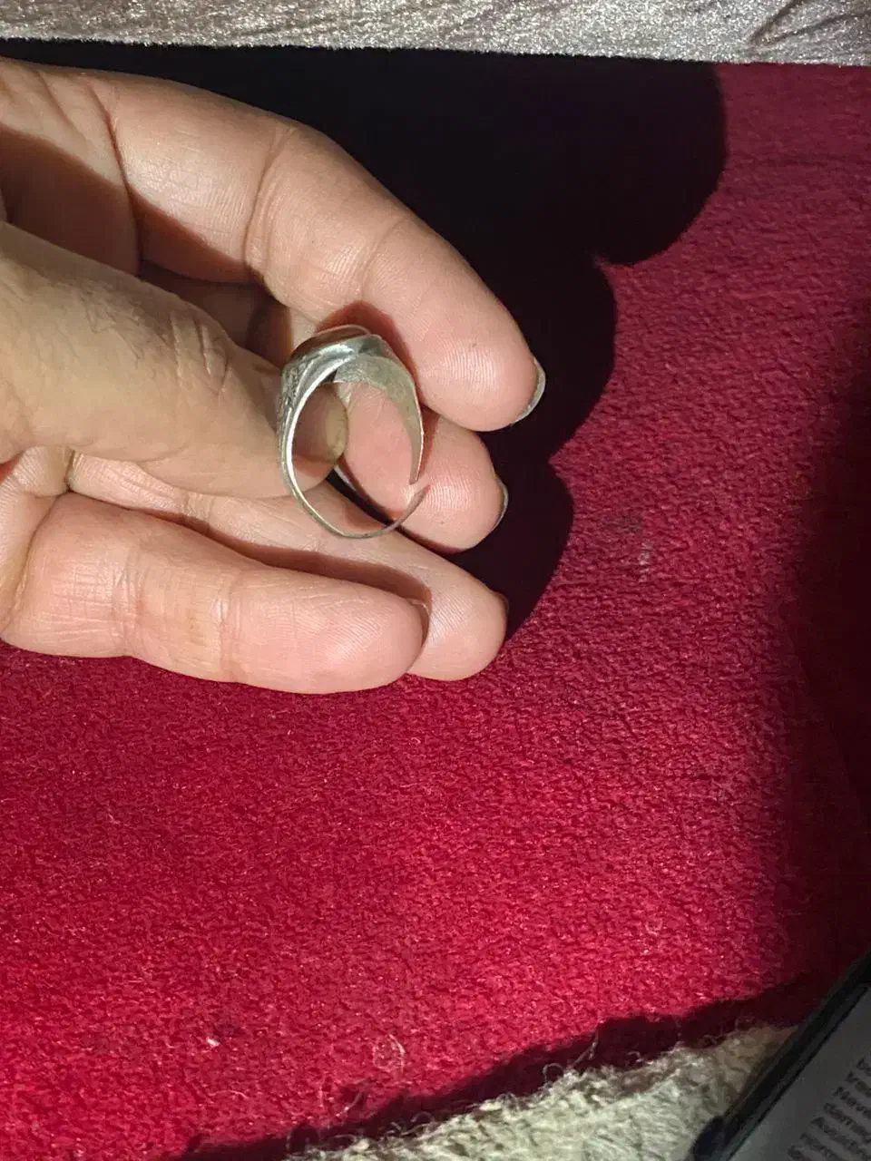 آویز نقره و انگشتر عقیق|جواهرات|قم, شهرک امام حسین|دیوار