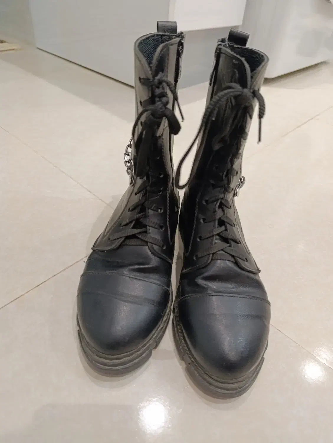 نیم بوت دخترانه نو سایز ۳۹|کیف، کفش، کمربند|خرم‌آباد, |دیوار