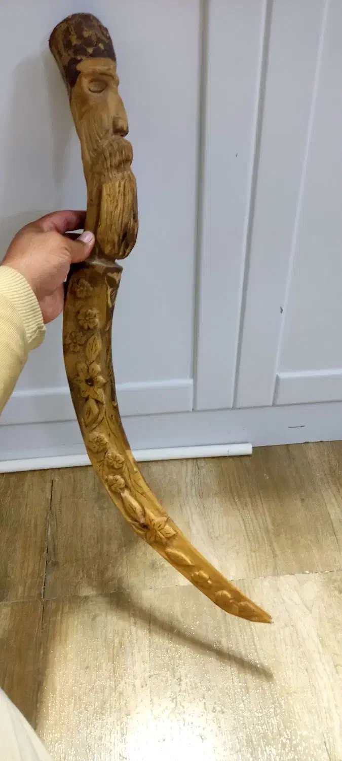 شمشیر چوبی|کلکسیون اشیاء عتیقه|مشهد, چهاربرج|دیوار