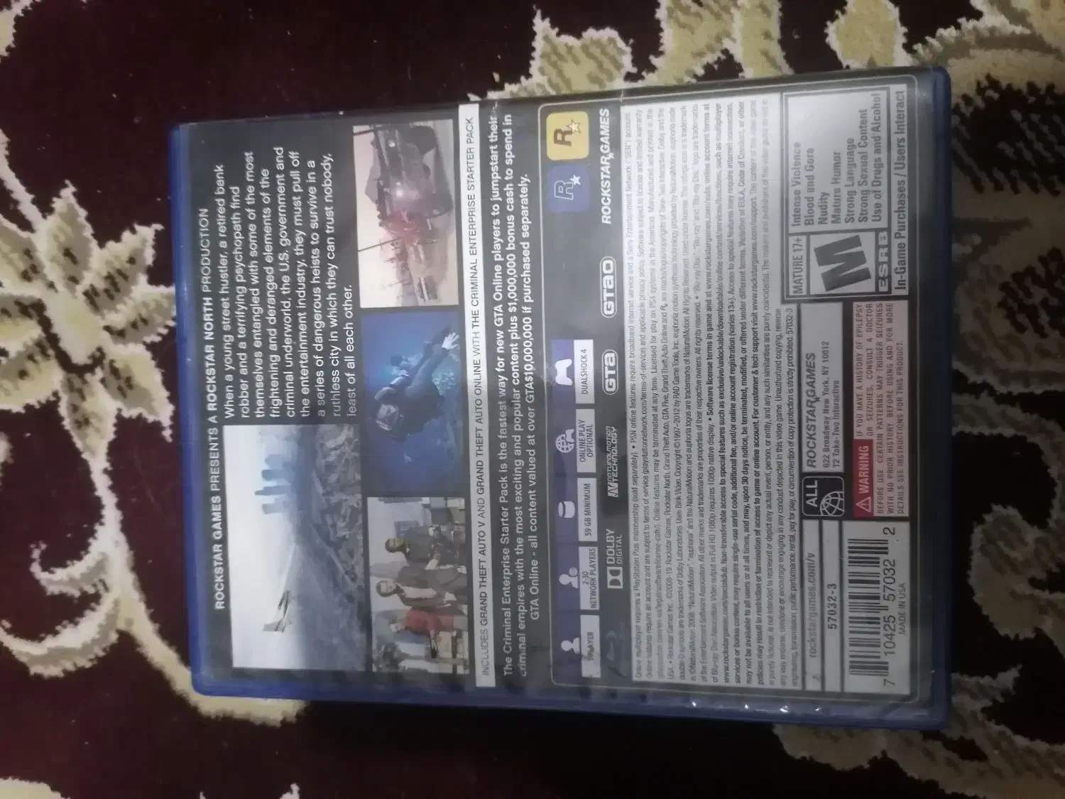 بازی GTA5 ps4|کنسول، بازی ویدئویی و آنلاین|آمل, |دیوار