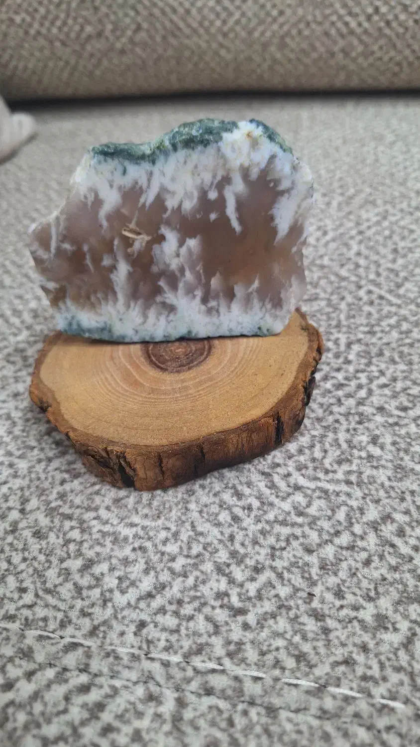 استند چوب با انواع سنگ عقیق|کلکسیون و سرگرمی|سیرجان, |دیوار