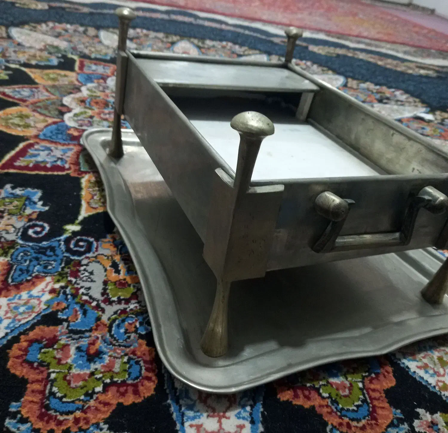 منقل ورشو قدیمی|کلکسیون اشیاء عتیقه|دزفول, |دیوار