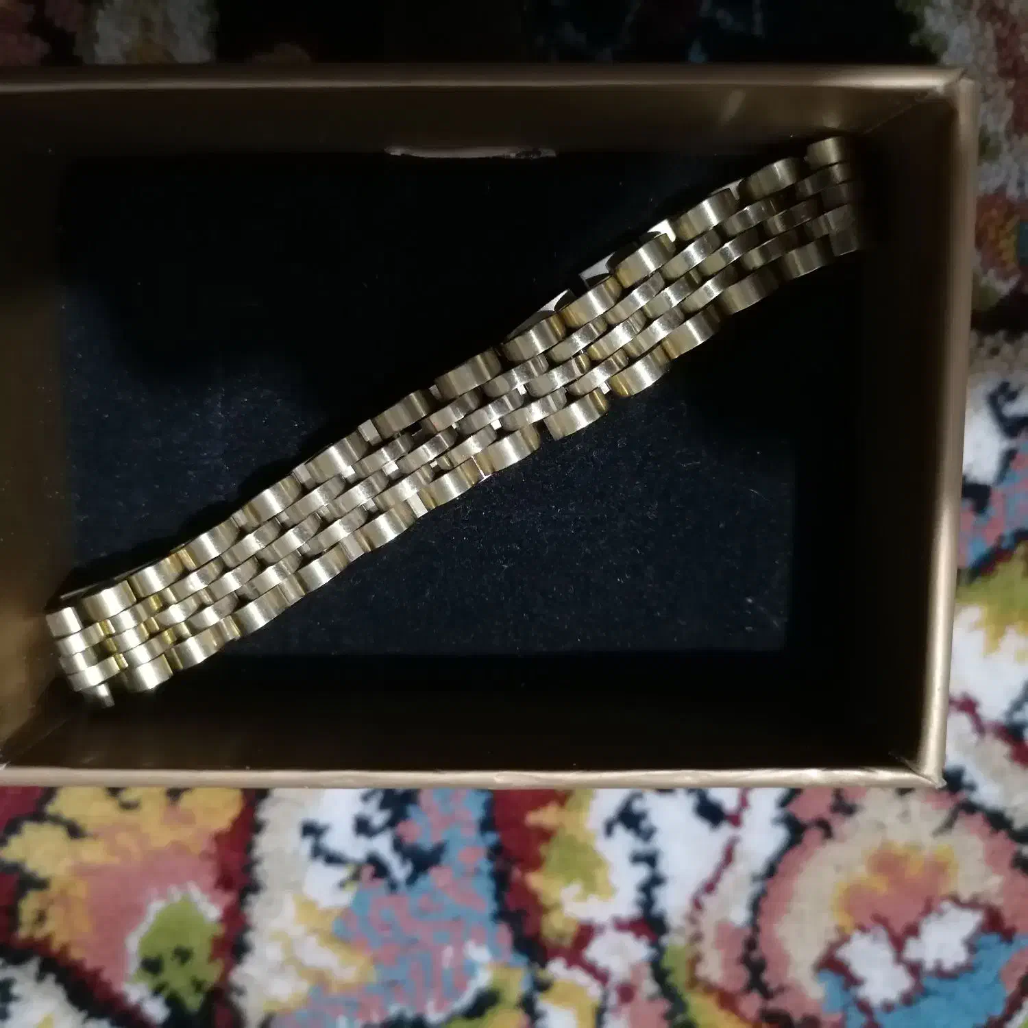 دستبند استیل طلایی|بدلیجات|زرند, |دیوار