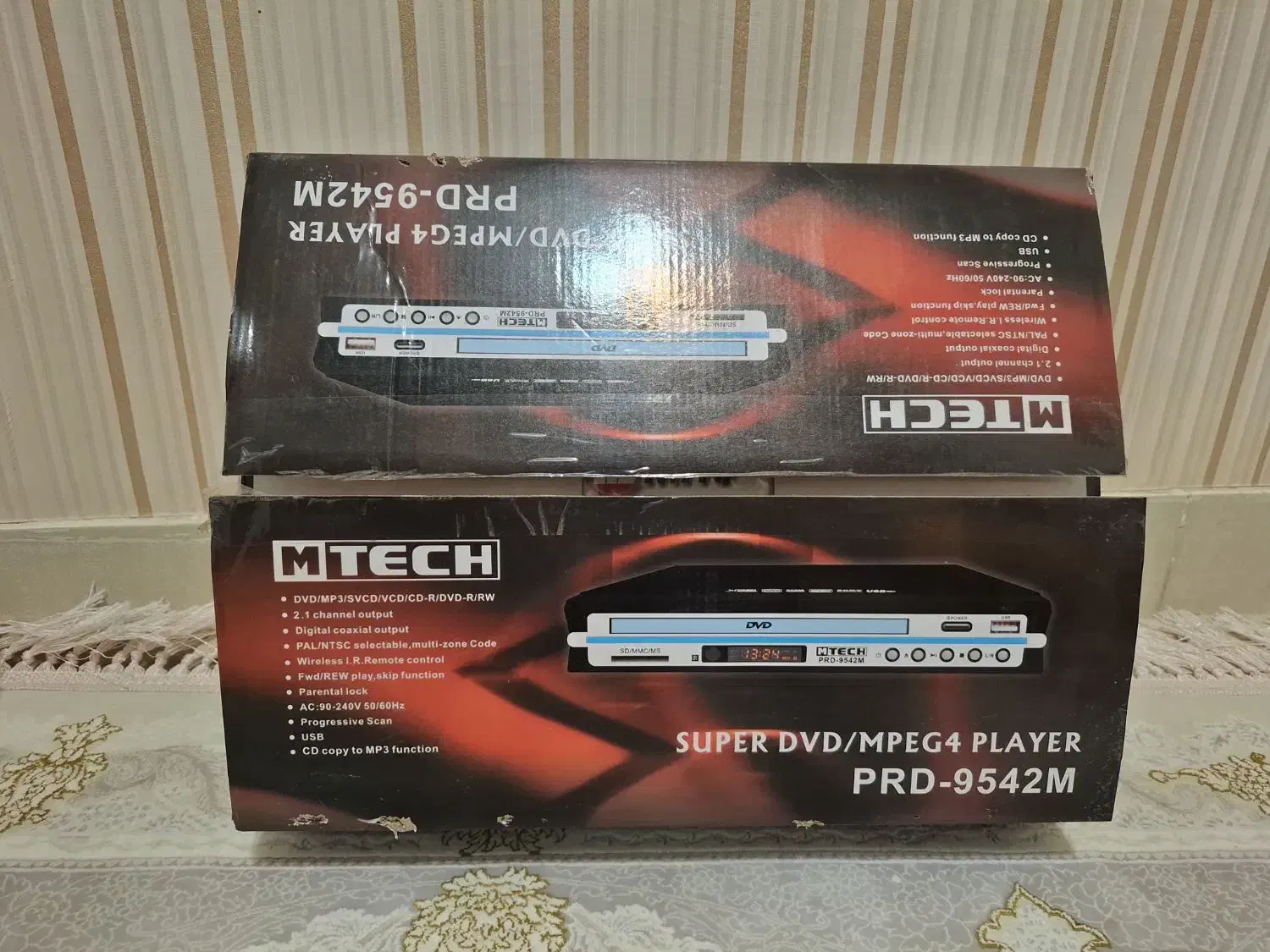 DVD پلیر MTECH USB/رمخور MP4|پخشکننده DVD و ویدیو|رشت, آزادگان|دیوار