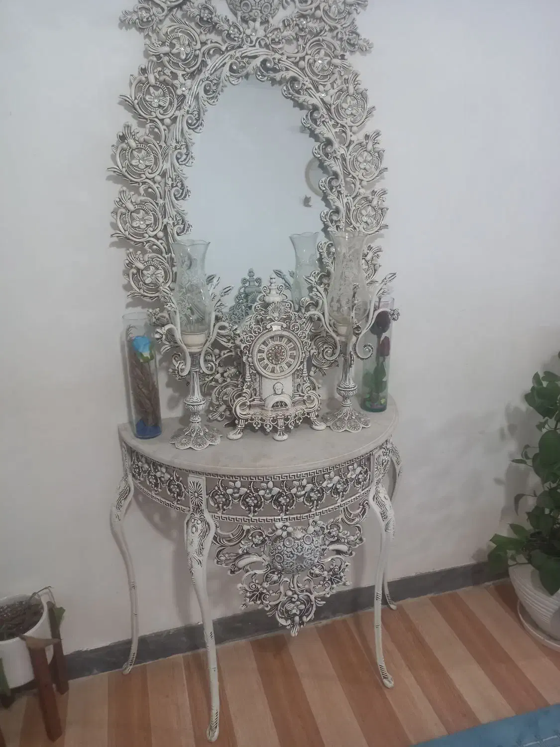 آیینه و کنسول و میزتلویزیون و بوفه..|بوفه، ویترین، کنسول|ساری, |دیوار