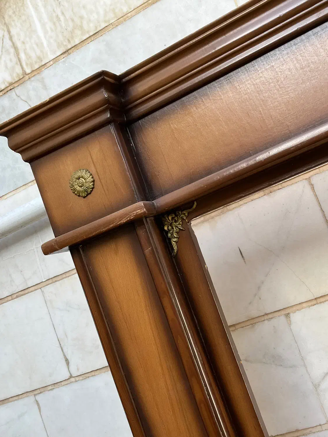 قاب چوبی|کتابخانه، شلف، قفسه‌های دیواری|کرج, شاهین‌ویلا|دیوار