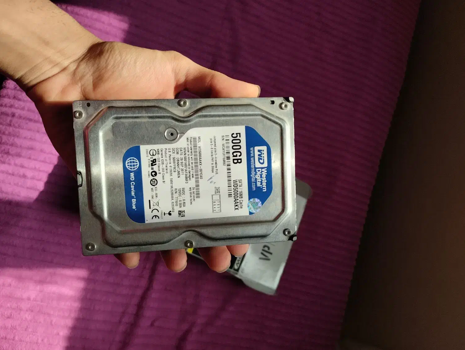 هارد HDD 500 gig کامپیوتر و دوربین|قطعات و لوازم جانبی رایانه|بندرعباس, |دیوار