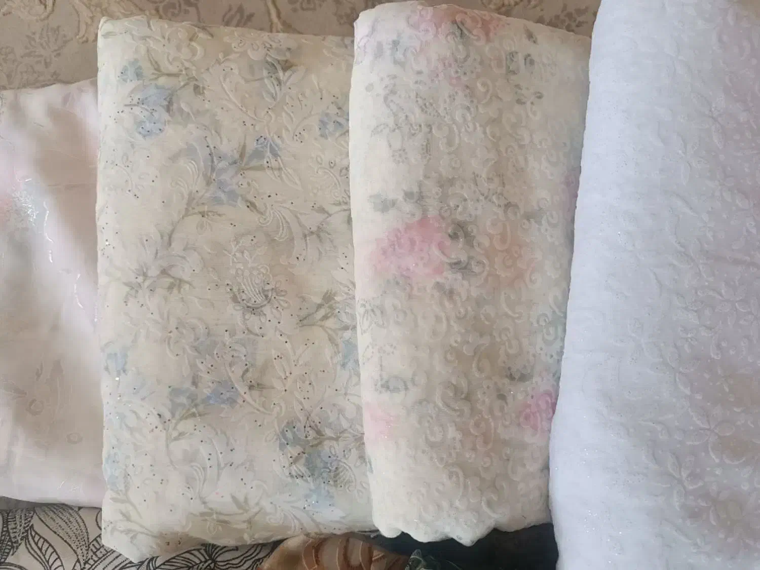 چادرعروس دوخته شده|لباس|کاشان, خزاق|دیوار