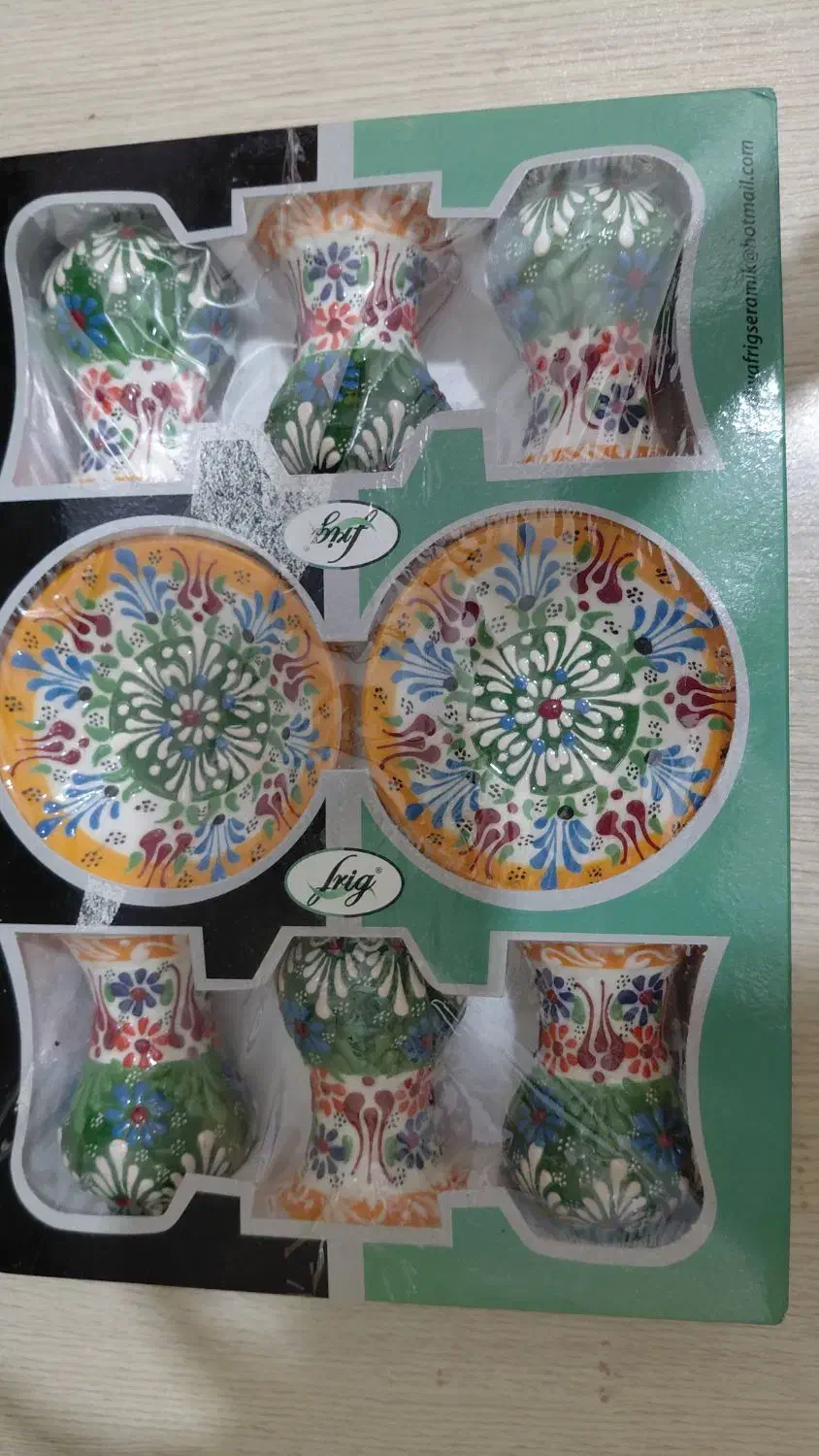 نعلبکی و استکان|ظروف سرو و پذیرایی|گرگان, |دیوار