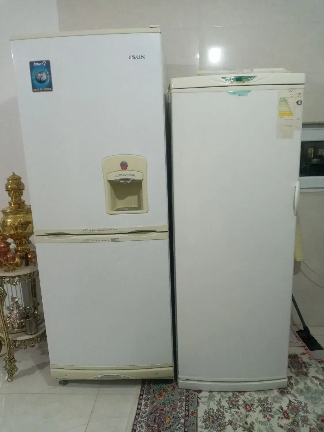 یخچال|یخچال و فریزر|کرج, کلاک بالا|دیوار