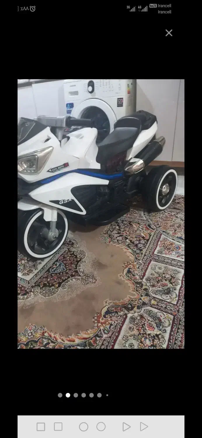 موتورشارژی موتور شارژی چراغ دار|اسباببازی بچه|خمینیشهر, |دیوار