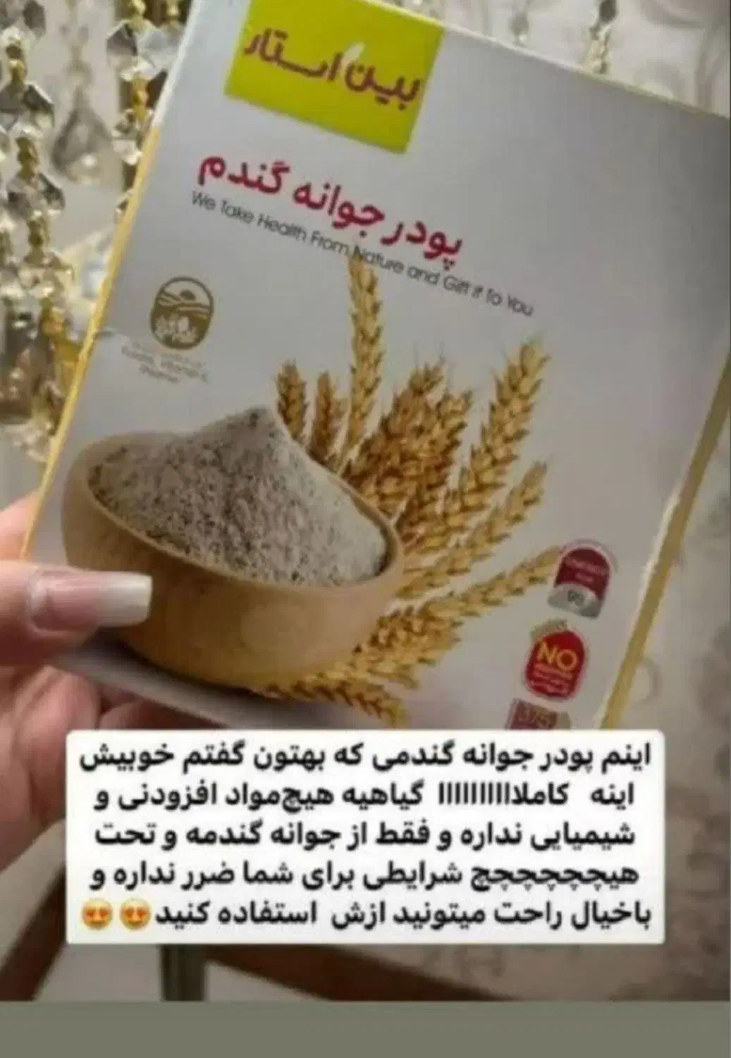 پودر جوانه گندم بین استار اصل بمب چاقی صورت|خوردنی و آشامیدنی|شیراز, اکبر آباد|دیوار