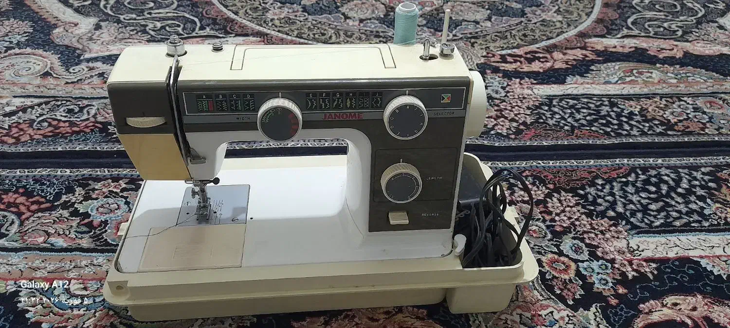 چرخ خیاطی ژانومه|چرخ خیاطی و ریسندگی|قم, شهرک مهدیه (مدرس)|دیوار