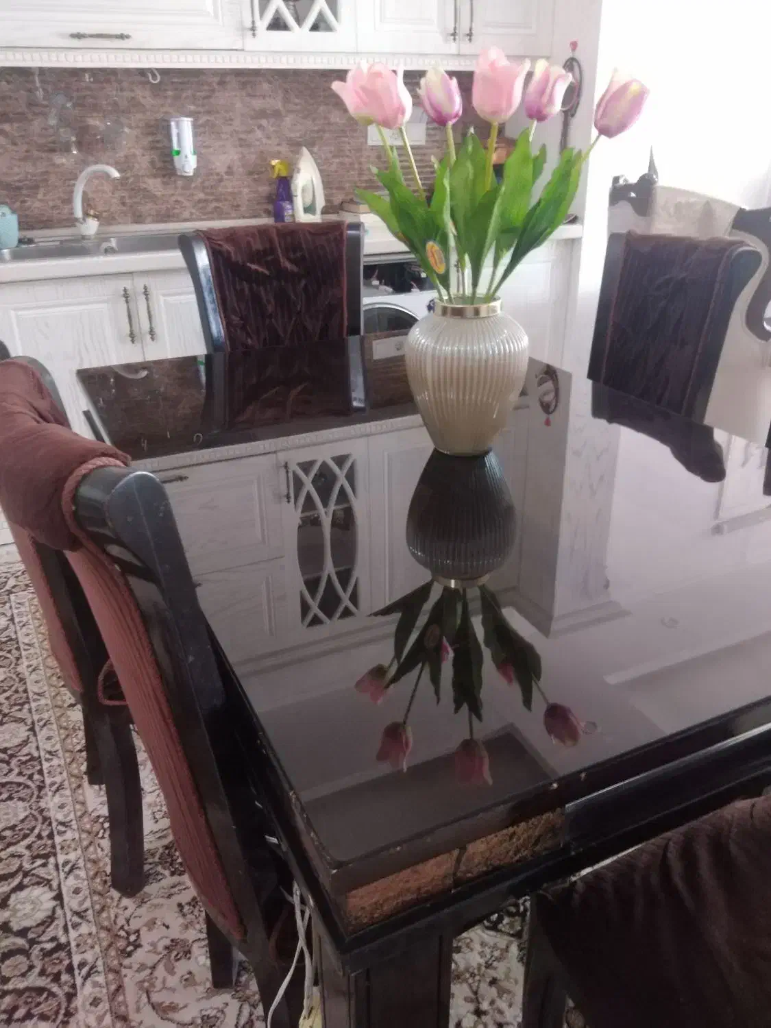 میز غذاخوری|میز و صندلی غذاخوری|شاندیز, |دیوار