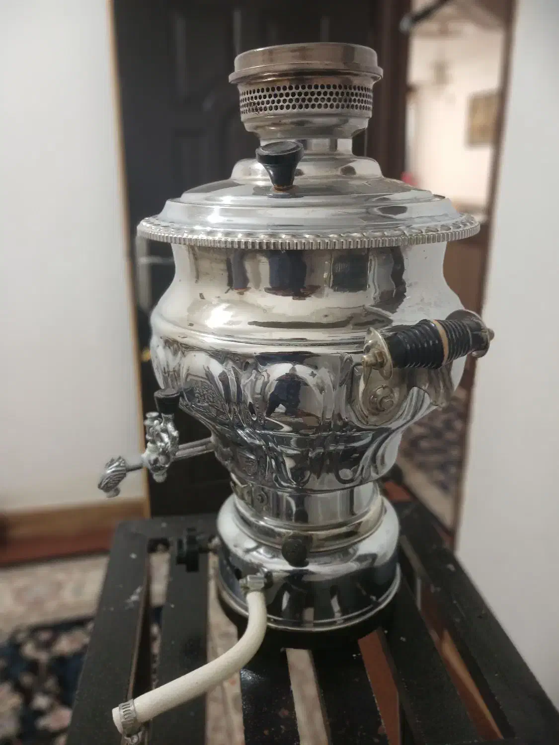 سماور گازی|سماور، چای‌ساز، قهوه‌ساز|کنگاور, |دیوار