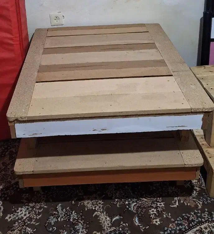 تخت و پالت|تخت و سرویس خواب|قم, باجک سه|دیوار