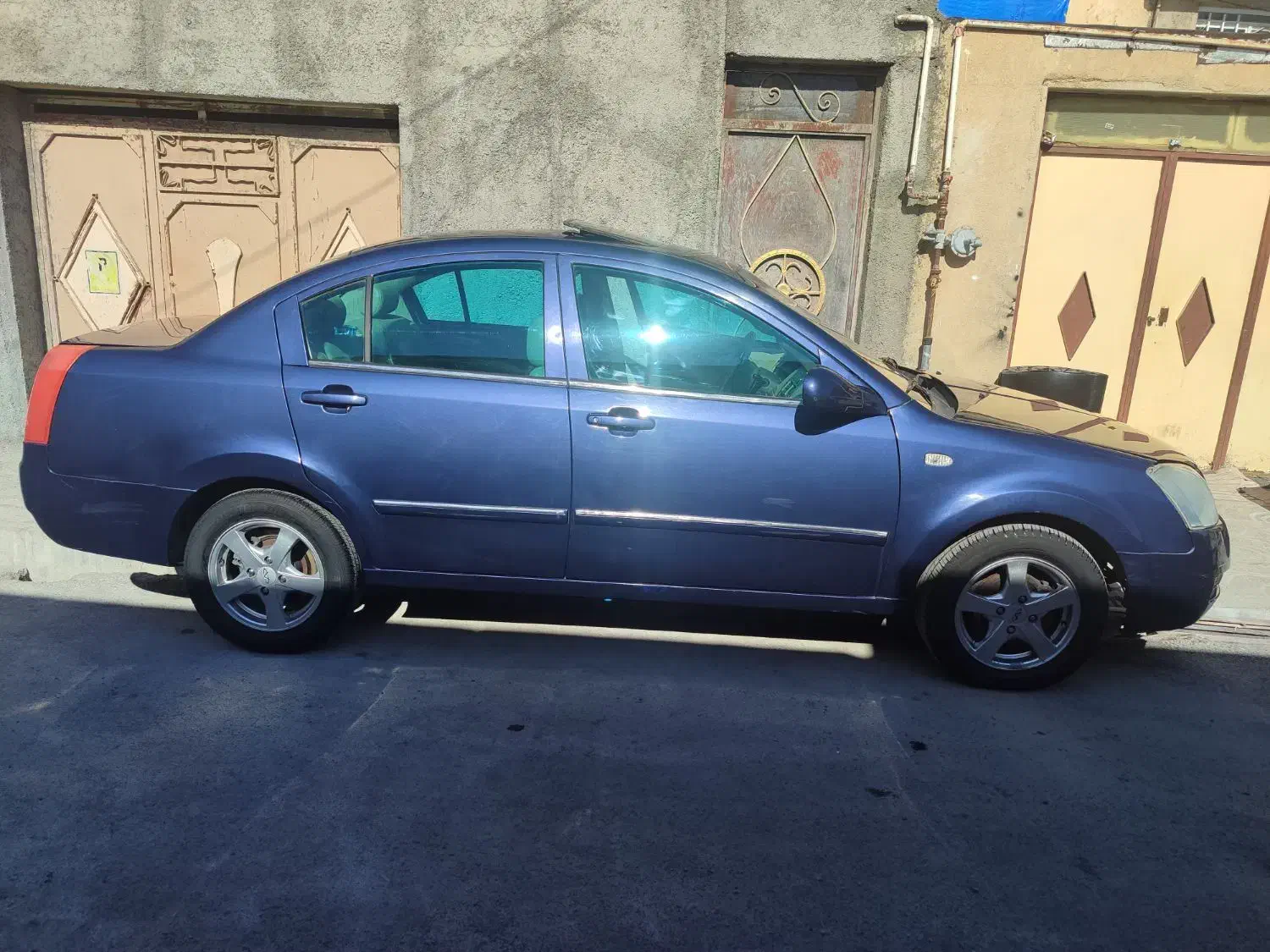 MWM530مدل۹۰ سانروف سالم رنگ ابی کاربنی درجه یک|خودرو سواری و وانت|گچی, |دیوار