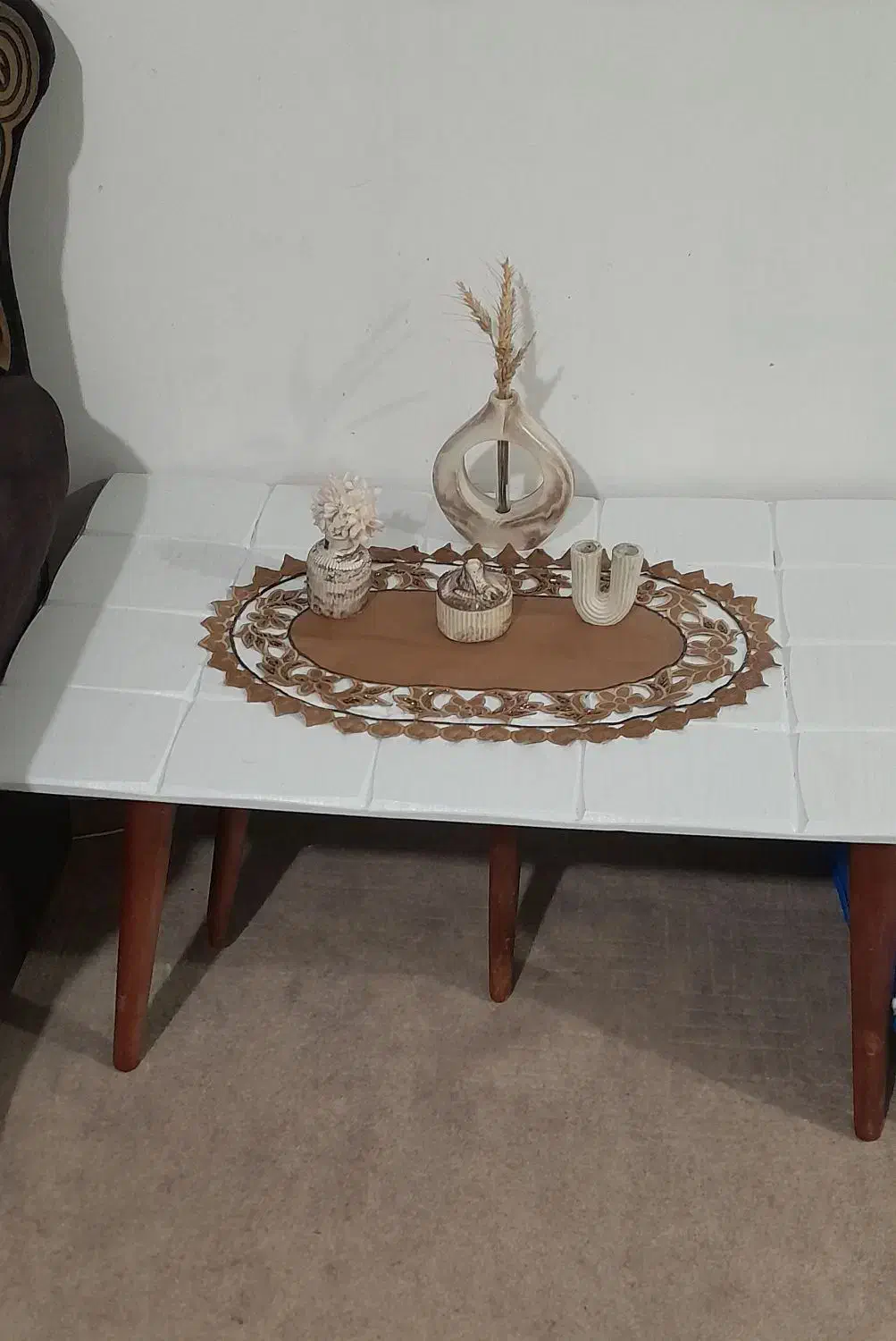 مبل 7نفره همراه با میزو عسلی|مبلمان خانگی و میز عسلی|سلطانیه, |دیوار