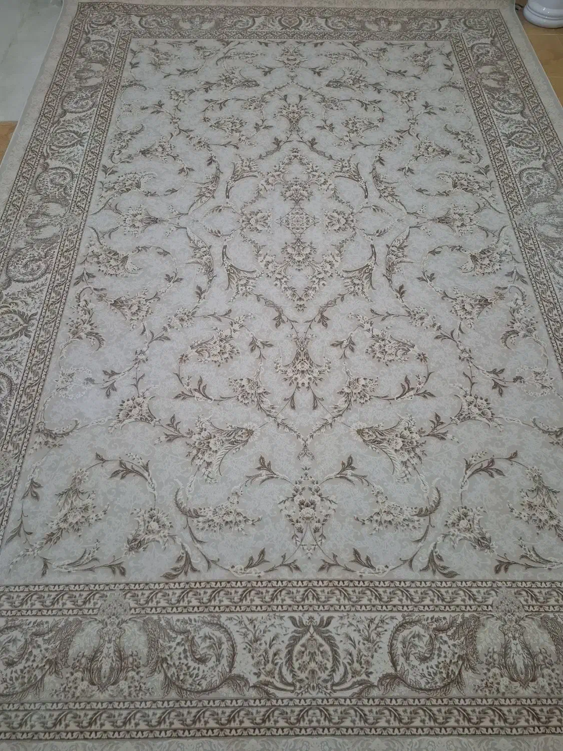 ۲ عدد فرش ۹ متری ۱۲۰۰ شانه نخ مرینوس آکبند|فرش|مهاباد (آذربایجان غربی), |دیوار