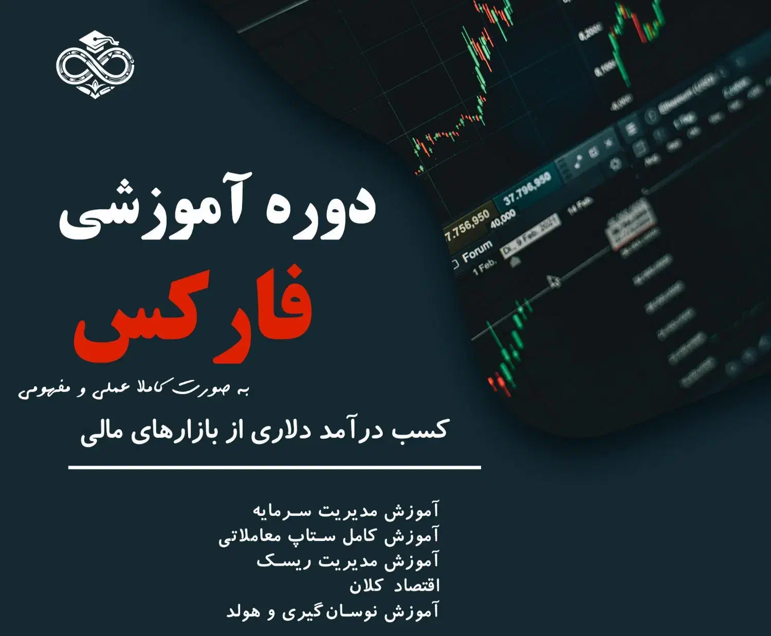 آموزش ترید صفر تا صد بازارهای مالی (فارکس)|خدمات آموزشی|پارس‌آباد, |دیوار
