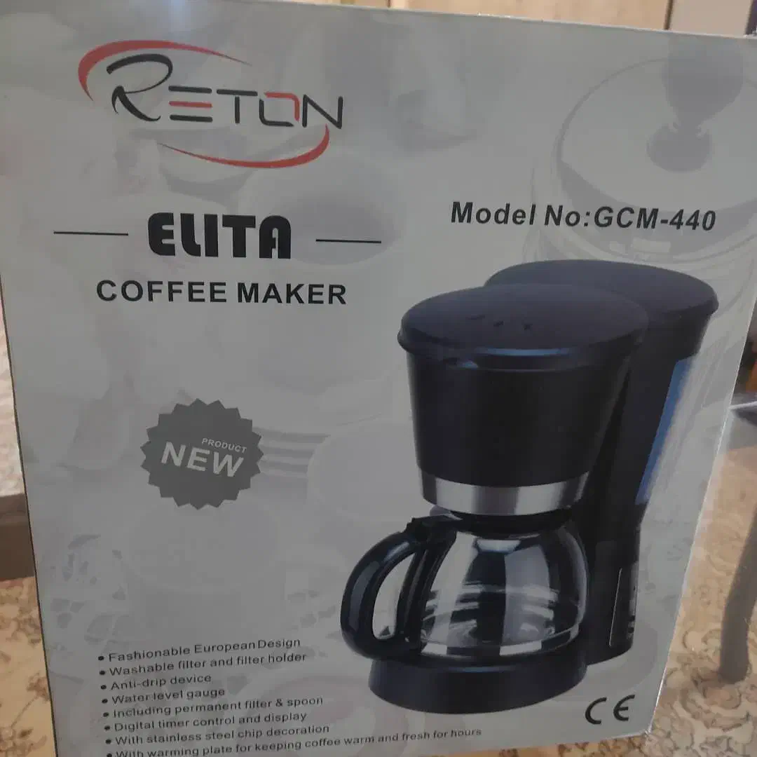 قهوه ساز یا قهوه جوش نو با کارتن برند کافی میکر|قوری، کتری، قهوهساز دستی|اصفهان, مارچین|دیوار