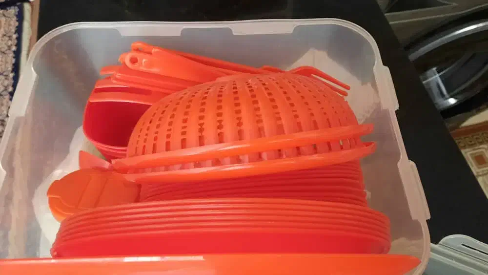 ظروف مسافرتی پلاستیکی نو ۶نفره|کوهنوردی و کمپینگ|هشتگرد, هشتگرد قدیم|دیوار