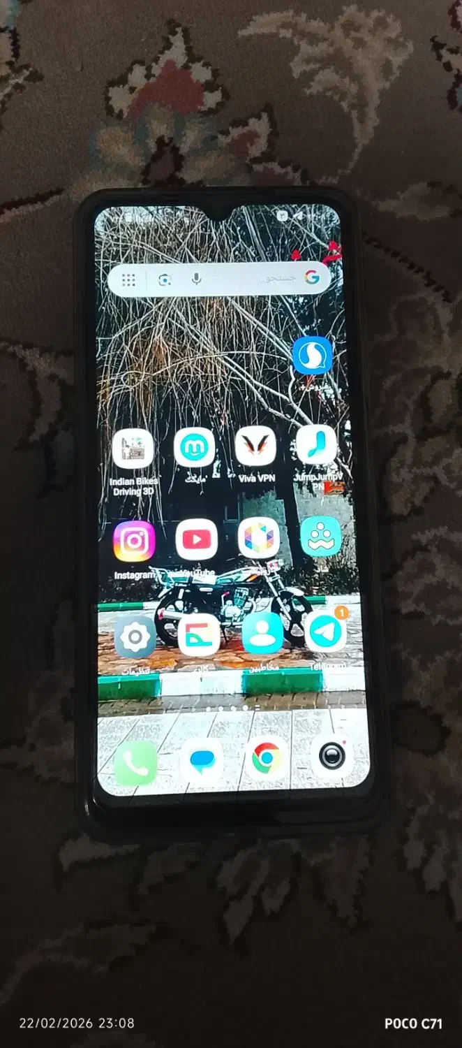 گوشی poco c71 نو معاوضه با سامسونگ و آیفون هم رده|موبایل|تربت‌حیدریه, آغوی|دیوار