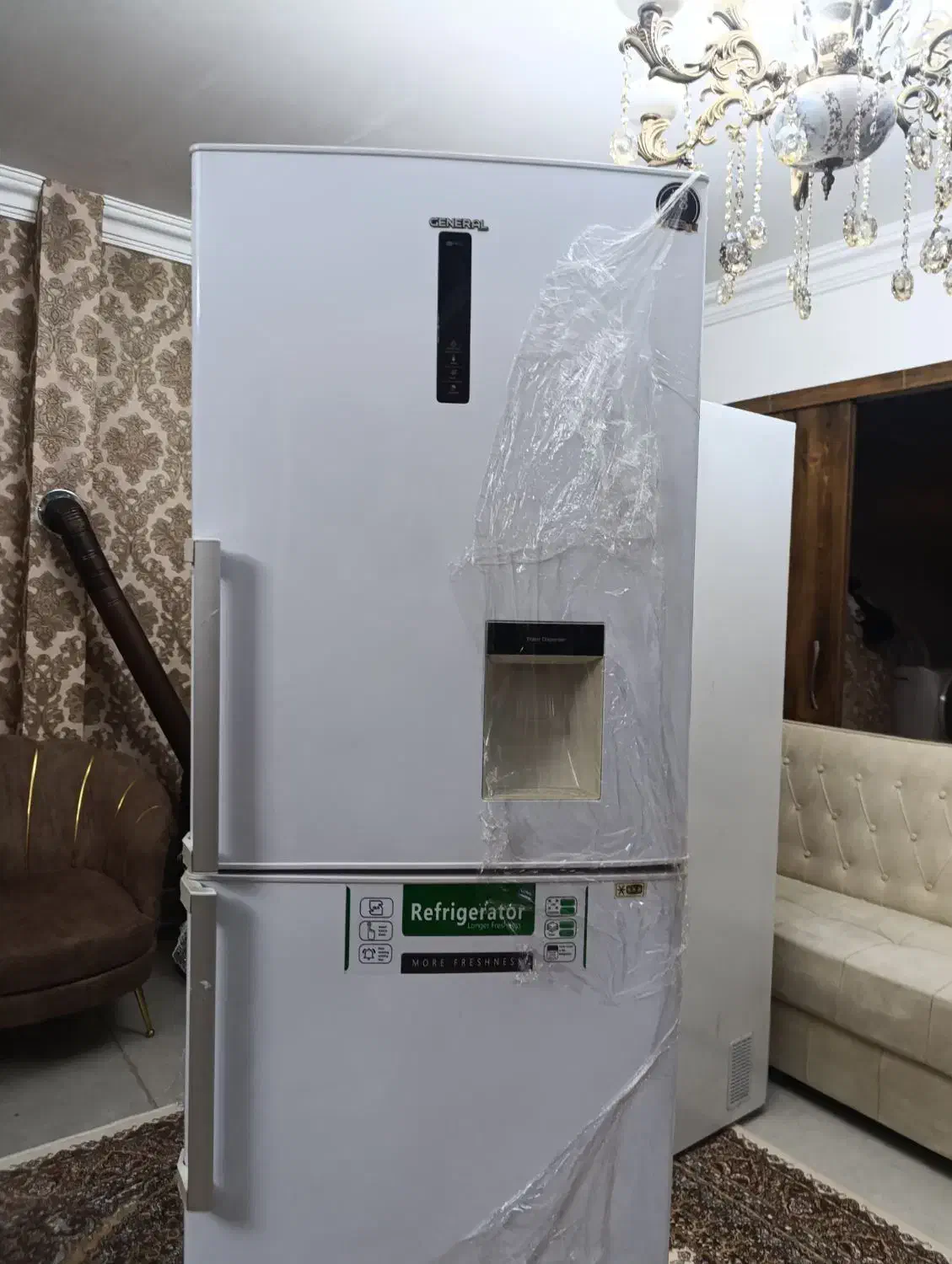 یخچال جنرال  اصل دیجیتالی  درحدصفر|بخاری، هیتر، شومینه|خوی, |دیوار