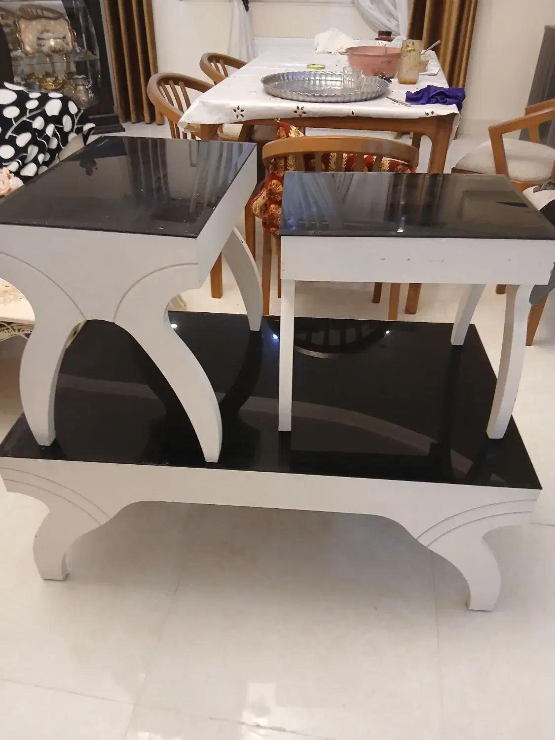 میز جلو مبلی|مبلمان خانگی و میز عسلی|گرگان, |دیوار