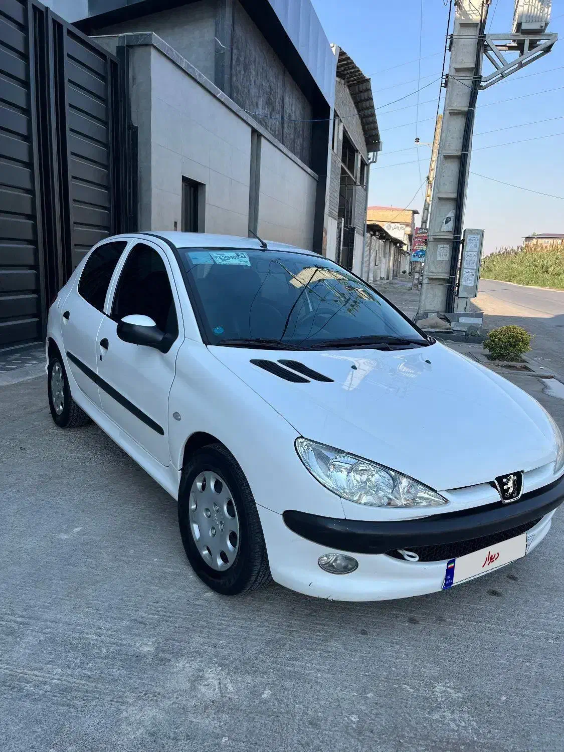 ۲۰۶ تیپ ۵ مدل ۹۶ بدون رنگ|خودرو سواری و وانت|بابل, |دیوار