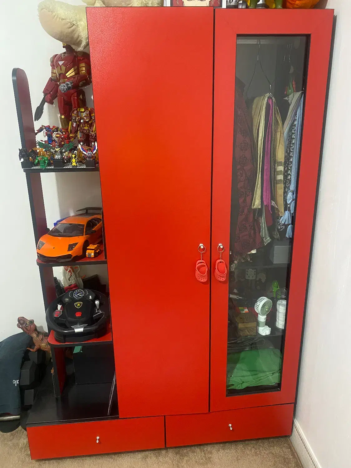 کمد کودک میز تحریر|تخت و صندلی بچه|قرچک, باقرآباد|دیوار