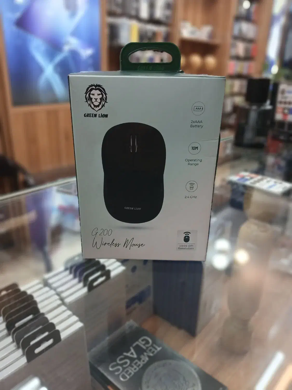 wireless mouse green lion|قطعات و لوازم جانبی رایانه|دزفول, |دیوار