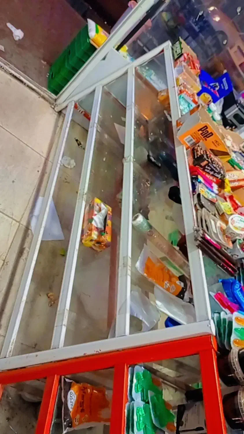 ویترین سوپر مارکت|بوفه، ویترین، کنسول|گرمی, |دیوار