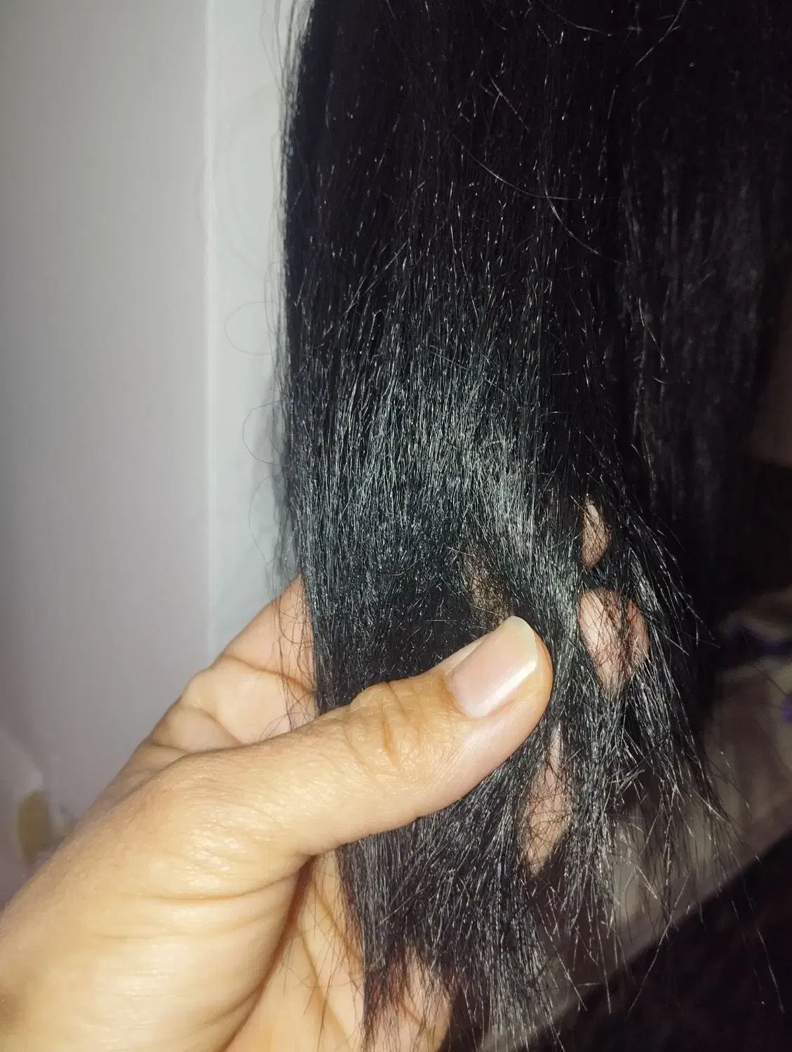 مو مصنوعی مشکی بلند وب شده|آرایشی، بهداشتی، درمانی|تربتحیدریه, مسجد جامع|دیوار