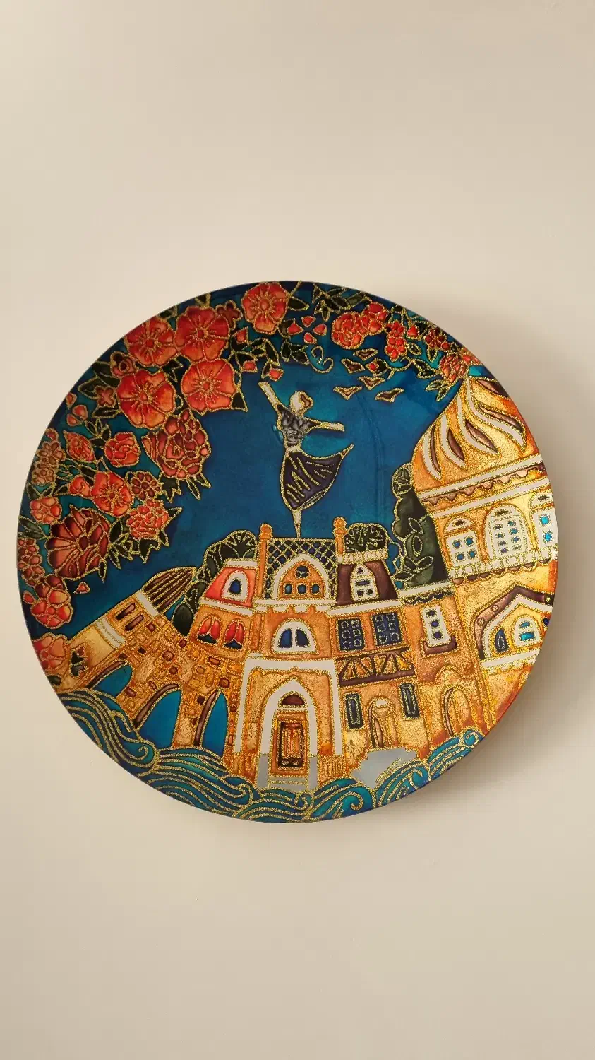 بشقاب دکوری دیواری|صنایع دستی و سایر لوازم تزئینی|تهران, شهرک غرب|دیوار