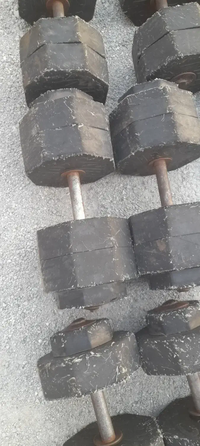 دمبل ۴۰و۴۵کیلویی دستگاهکارکرده و نو تعویضم داریم|تجهیزات ورزشی|تهران, تهرانسر غربی|دیوار