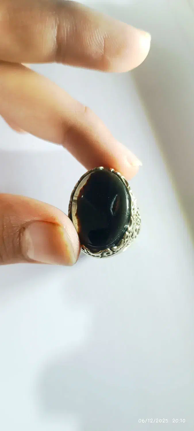 انگشتر عقیق کم یاب|کلکسیون اشیاء عتیقه|اهواز, کوروش|دیوار