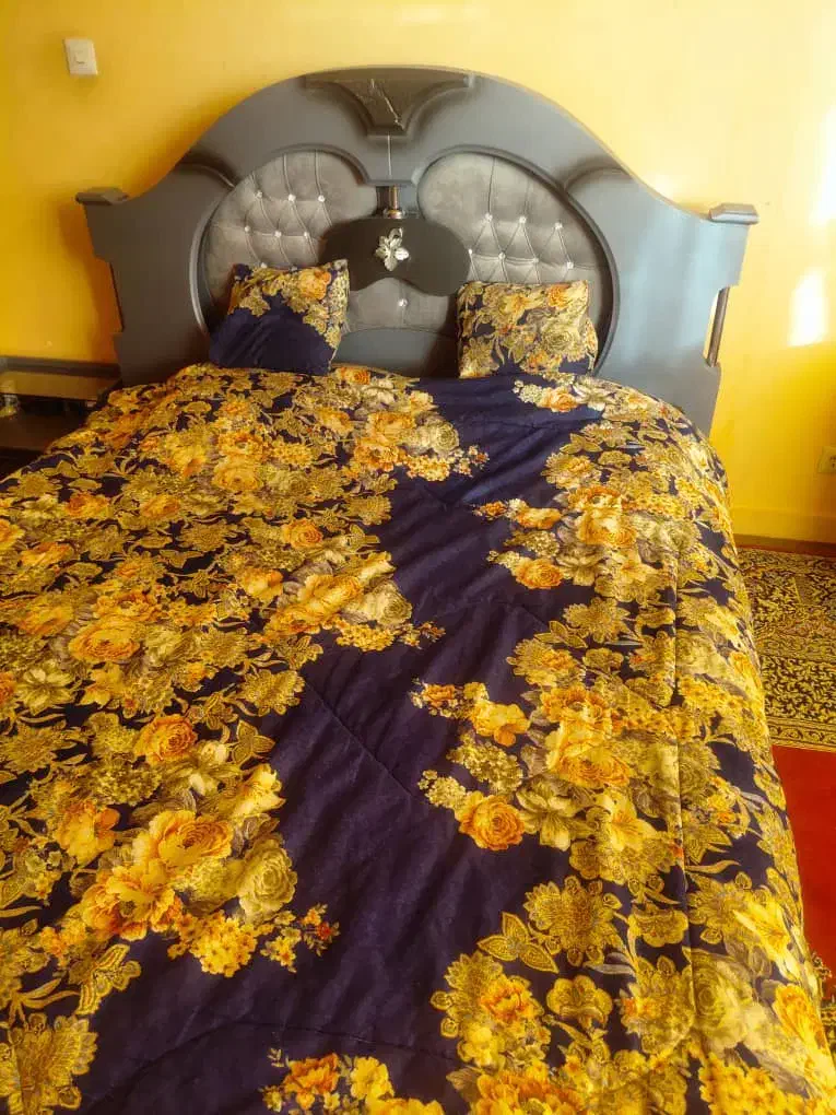 تخت خواب ۲نفره بامیز ارایش|تخت و سرویس خواب|شاهین‌شهر, شهرک سایت|دیوار