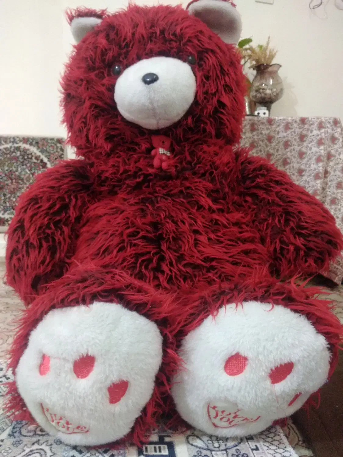 عروسک خرس سایز بزرگ|اسباب‌‌بازی|کرمان, |دیوار