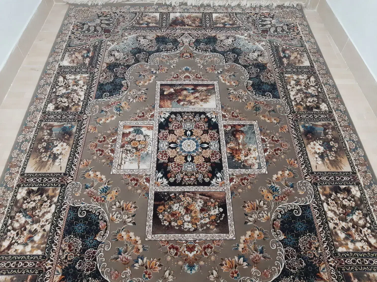 فرش ۶متری|فرش|قزوین, |دیوار