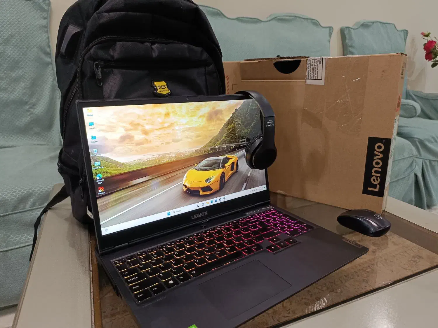 لپتاپ لنوو لژیون گیمینگ i7 حرفه ای در حد نو|رایانه همراه|تهران, نیروی هوایی (پیروزی)|دیوار