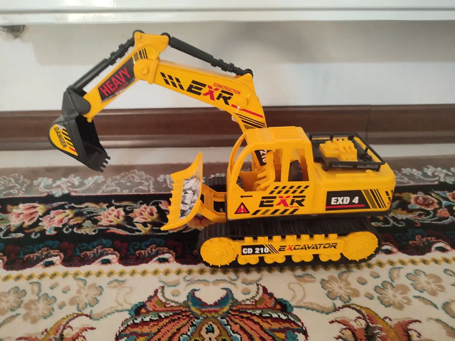 بیل مکانیکی قدرتی|اسباببازی|فولادشهر, C3|دیوار