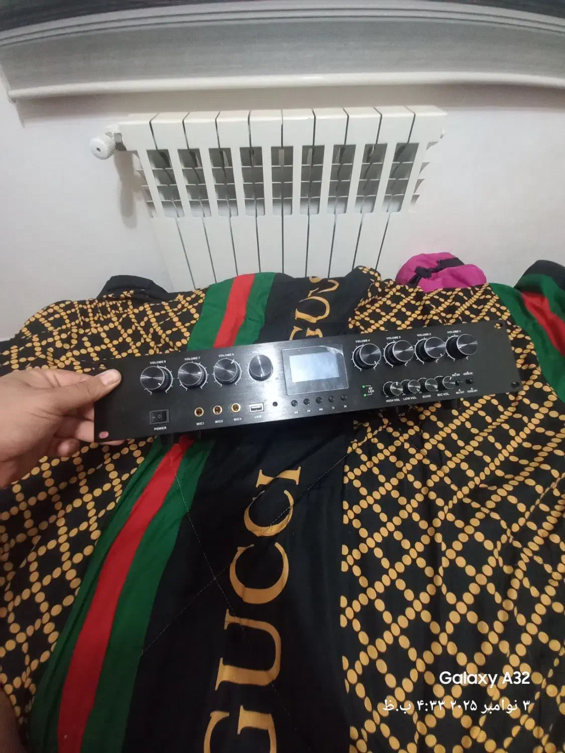 امپلی خانگی بسیار قوی و نو|سیستم صوتی خانگی|بندر انزلی, مسکن مهر|دیوار