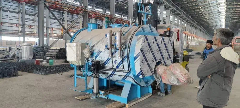 دیگ بخار ب همراه مشعل هوف/مات ظرفیت1/5 تن|ماشین‌آلات صنعتی|شیراز, شهرک قمشه|دیوار