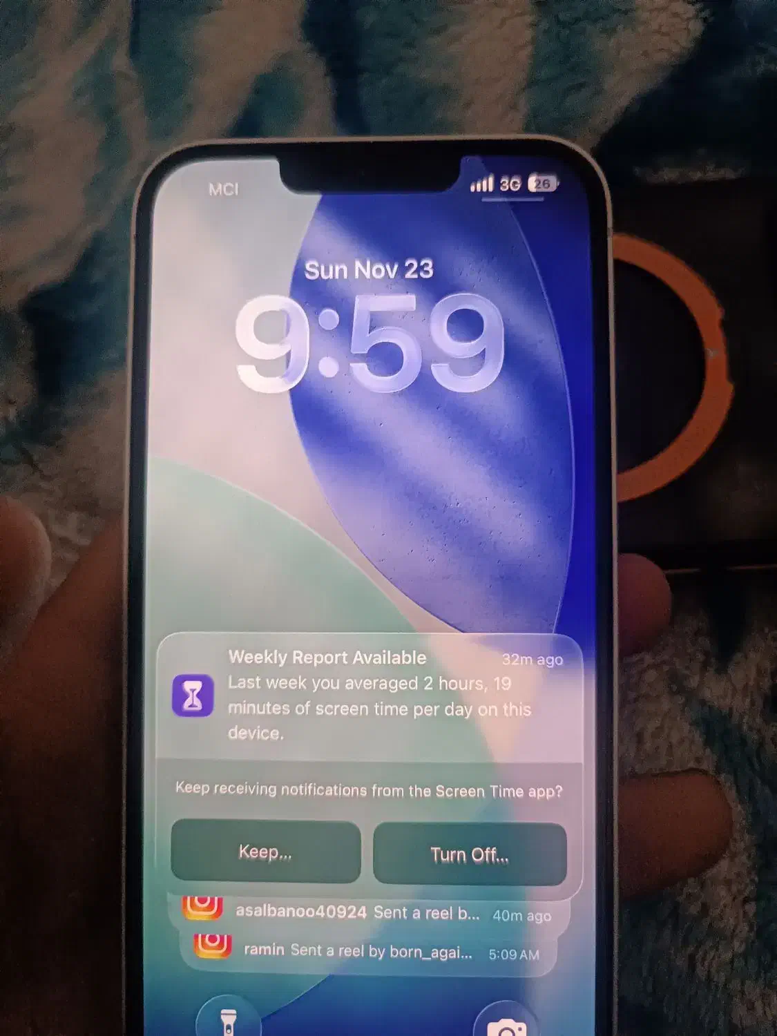 آیفون ۱۳ نرمال ۱۲۸ دو سیم|موبایل|رشت, کوی مهر|دیوار