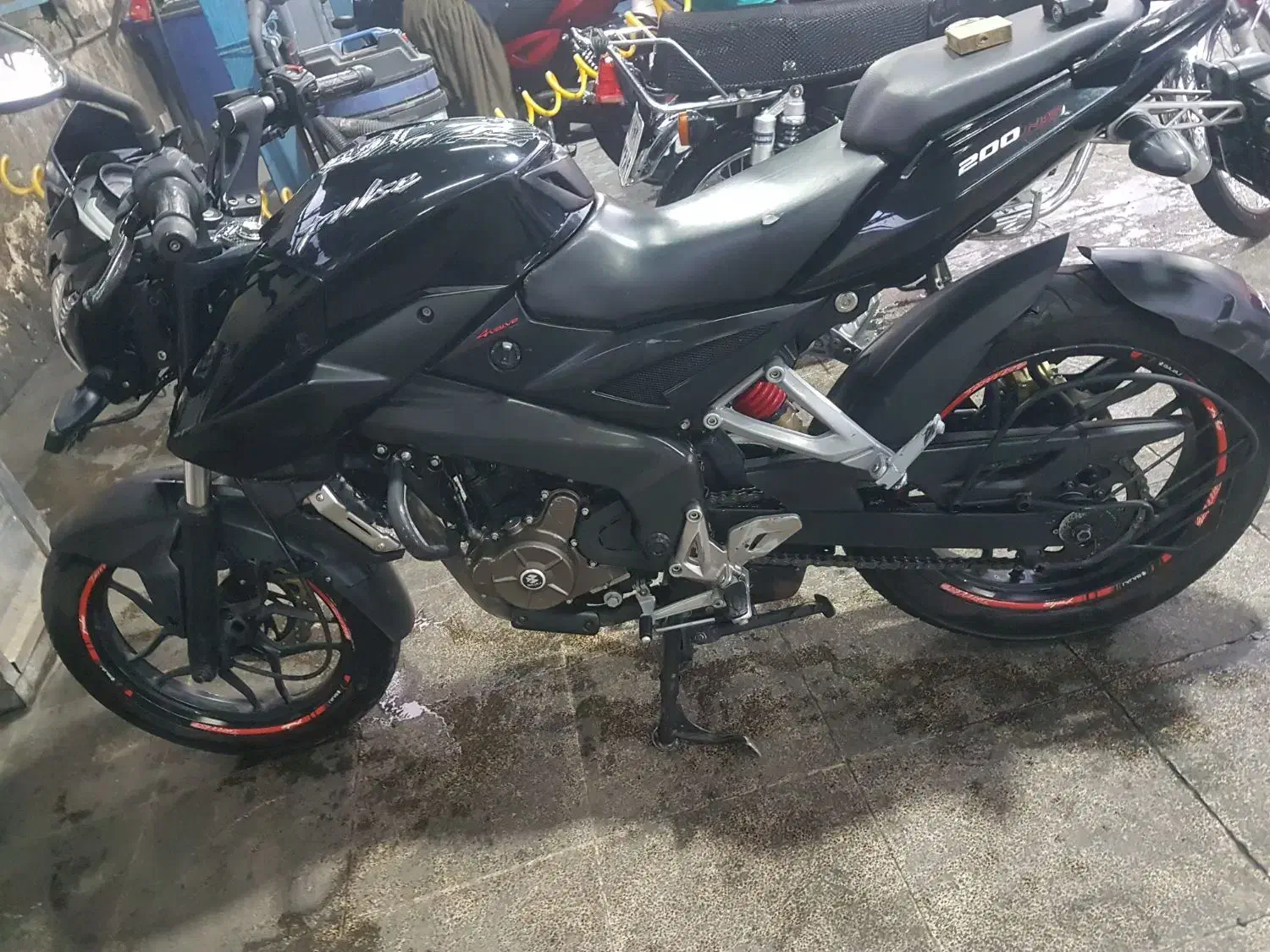 موتورns200مدل ۹۵ پلمب|موتورسیکلت|تهران, منیریه|دیوار