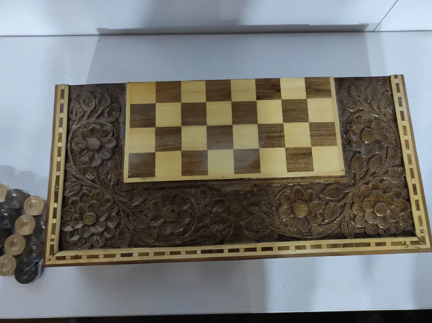 تخته نرد دست ساز آکبند (فقط دو عدد باقیمانده)|اسباب‌‌بازی|اهواز, زیتون کارمندی|دیوار