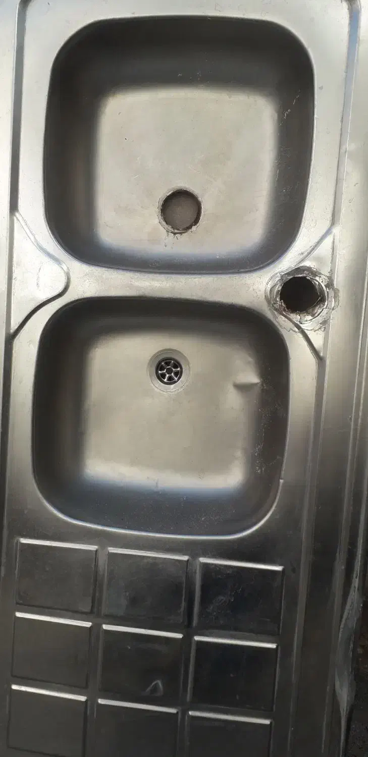 سینگ ظرفشویی|آب‌چکان و نظم‌دهنده ظروف|تربت‌حیدریه, رضاشهر|دیوار