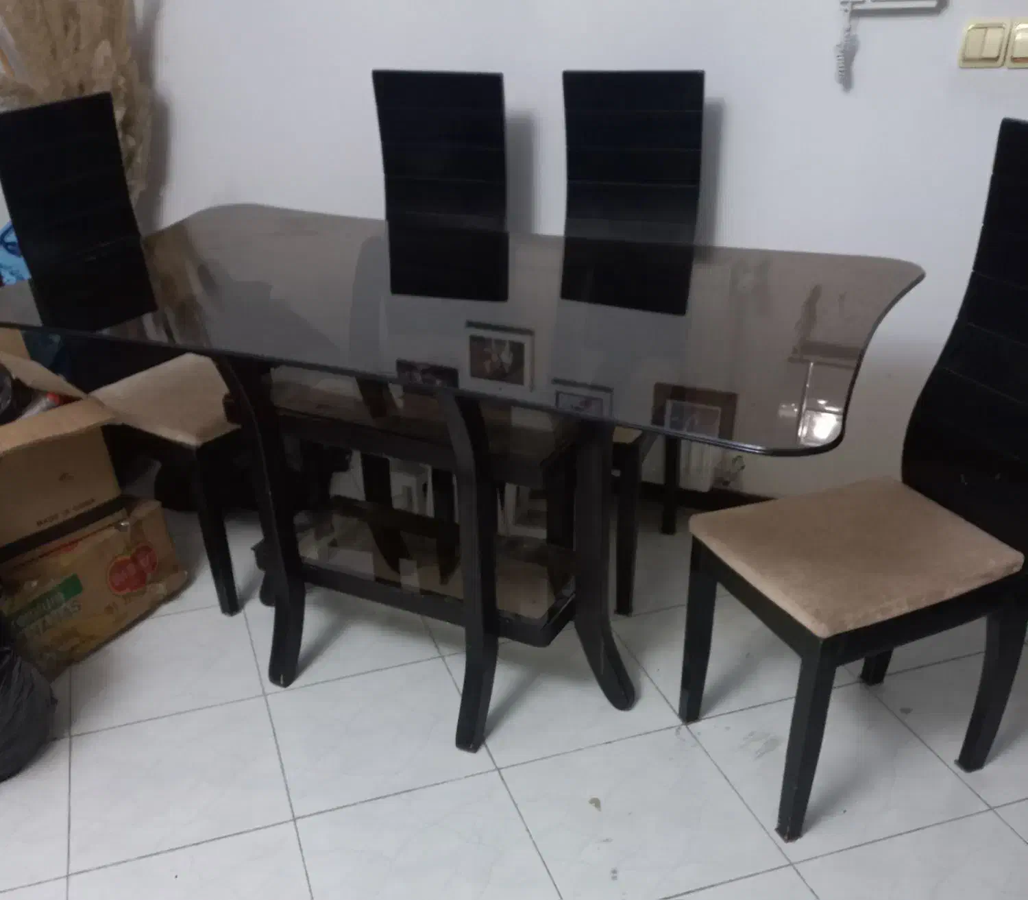 میز ناهار خوری ۴ نفره|میز و صندلی غذاخوری|فردیس, شهرک ارم|دیوار